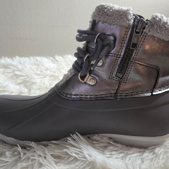 Saltwater Alpine Metallic Duck Boots - Picture 4 of 13